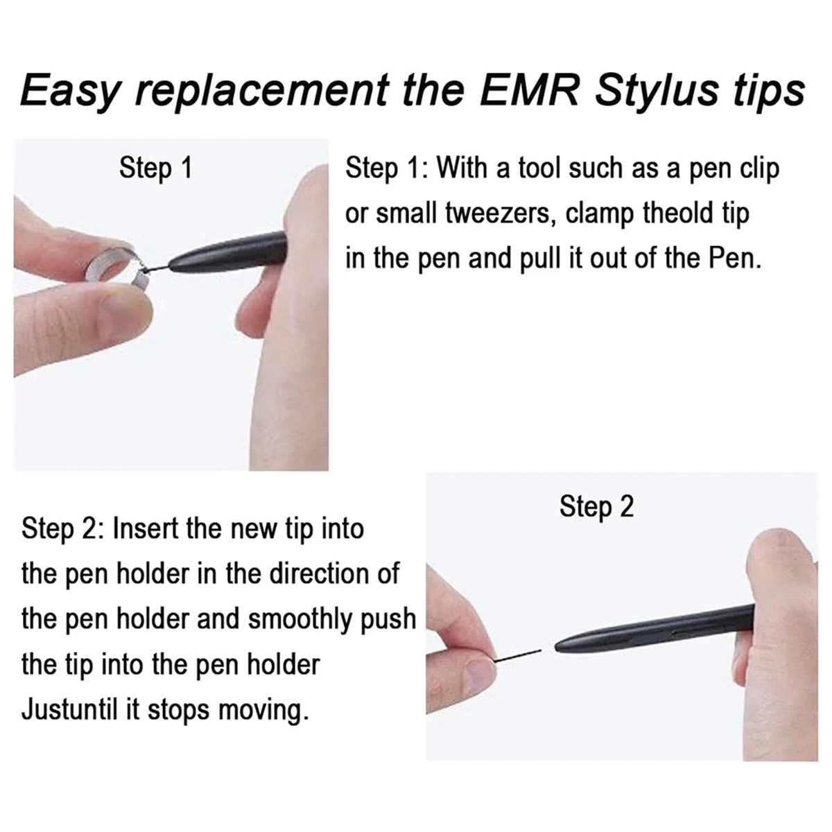 10 шт. наконечников для ручки совместимых с замечательной 1/2 планшетной ручкой