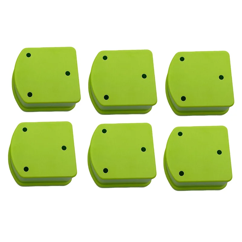 

6Pcs Battery Holder Compatible with -Bi 18V Battery Plastic Battery Dock Holder Heavy Duty Durable Battery Mount