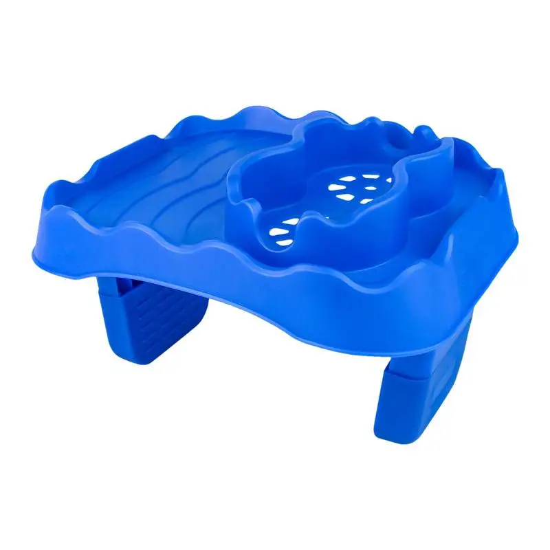 

Pool Drink Holder Clip-On No-Spill Floating Pool Tray Easy To Use Poolside Cup Holders For Above Ground Pools Drink Floats