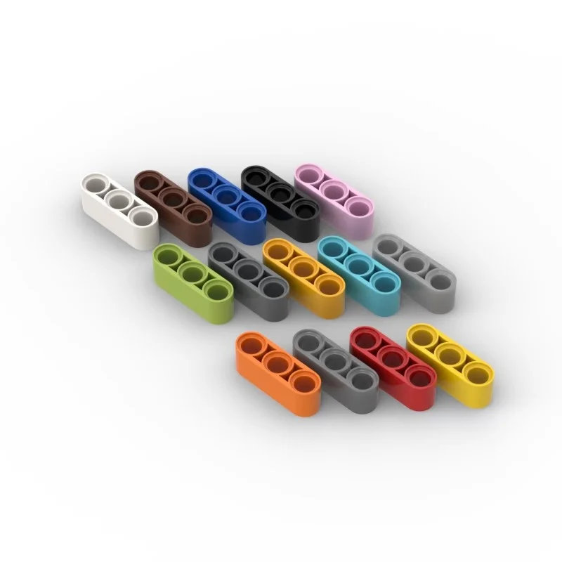 50 шт. детали MOC 32523 41482 Высокотехнологичный луч подъемника 1x3 толстые совместимые