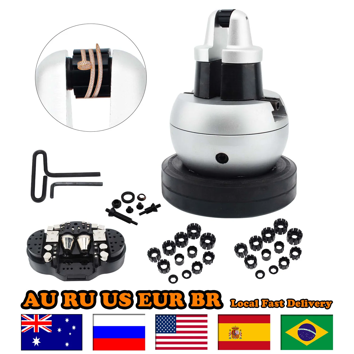 Универсальное вращающееся основание — установочное Алмазная микроинкрустация