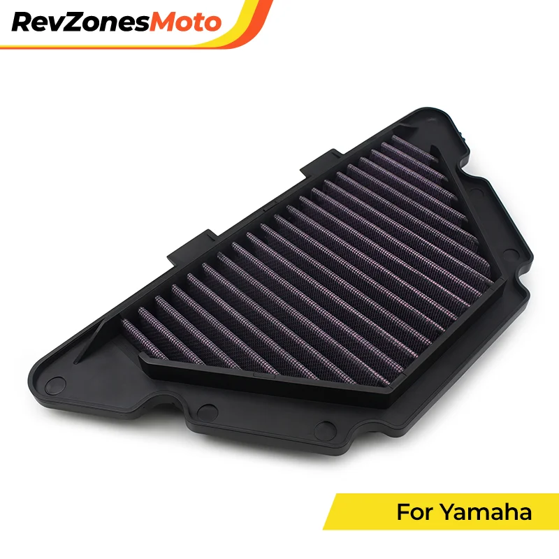 Фото Высокопроизводительный воздушный фильтр для мотоциклов Yamaha XJ6 XJ6F XJ6N FZ6R XJ6 Diversion F 2009-2016, аксессуары для очистителя воздуха №2