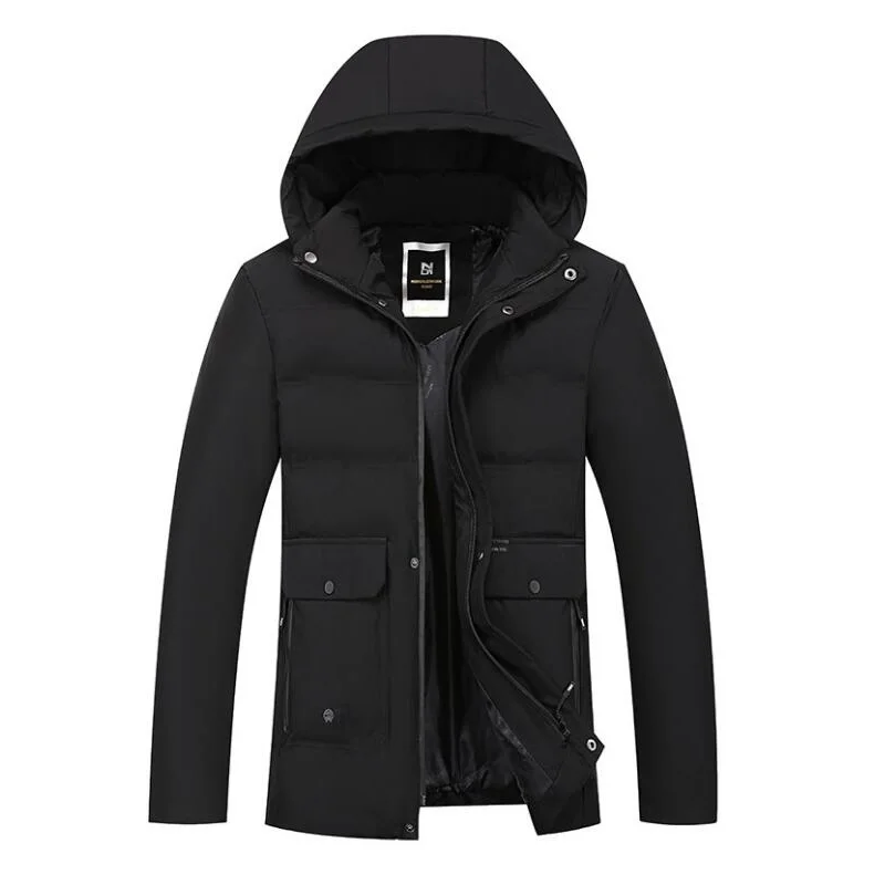 winter jackets for mens jacket hooded down cotton padded puffer jacket coats vestes jaqueta men clothing