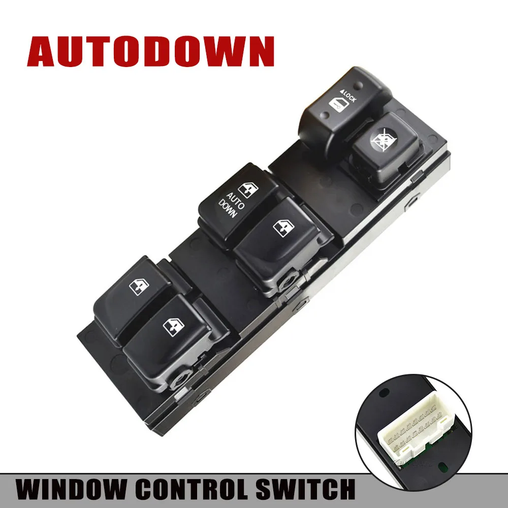 

Для Hyundai Elantra HD 2007 2008 2009 2010 93570-2H110 16-контактный левый главный переключатель стеклоподъемника с электроприводом 935702 H110