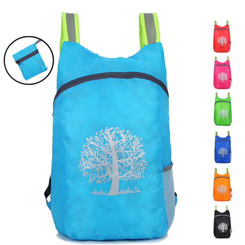 

Camping Backpack 20L Light Foldable Waterproof Cycle Camping Festival Travel Sport Bag Backpack Lightweight Packable Bag
