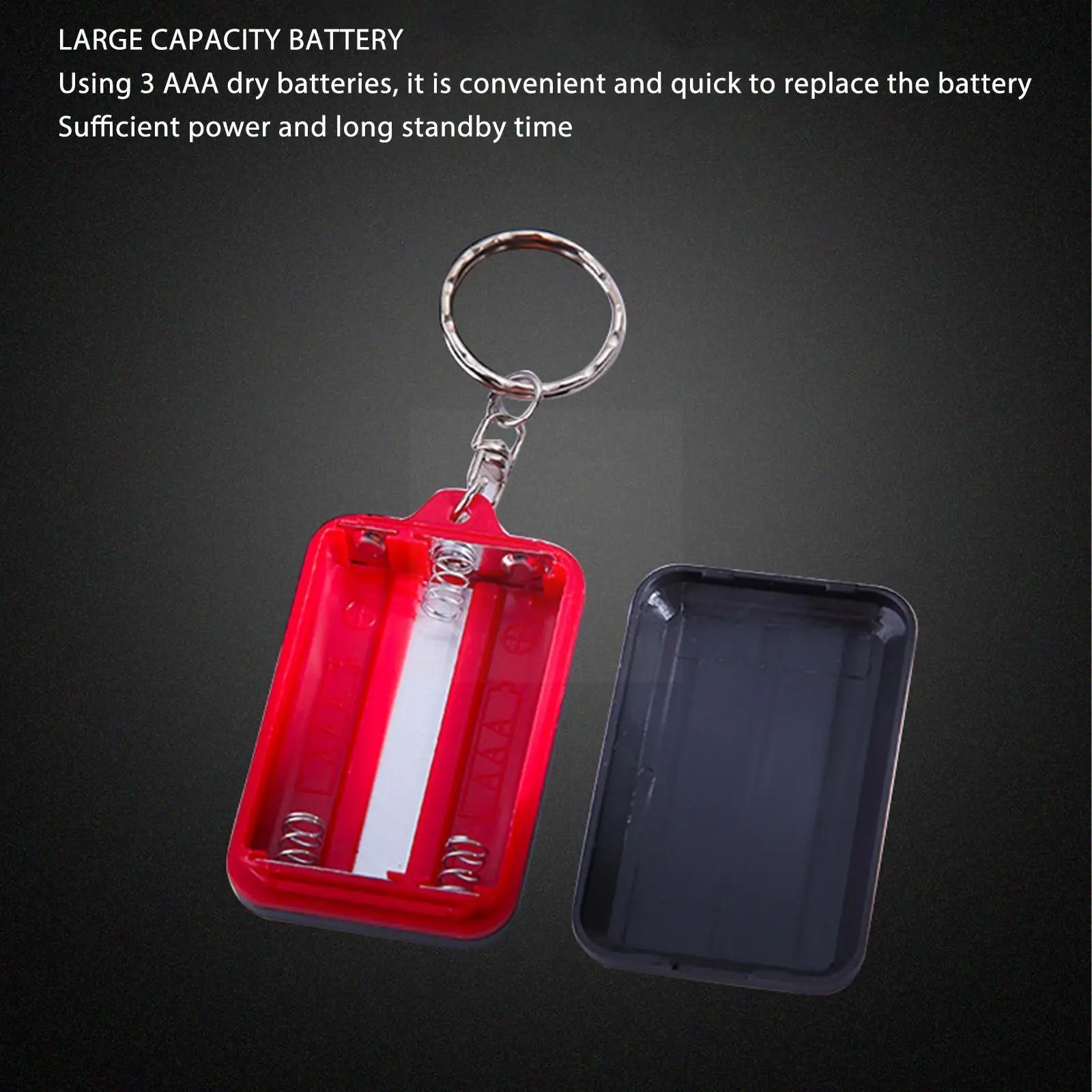 

Портативный светодиодный фонарик для ключей с COB матрицей, уличный безопасный брелок для ключей, фонарь с карабином для кемпинга, походов, Fi ...