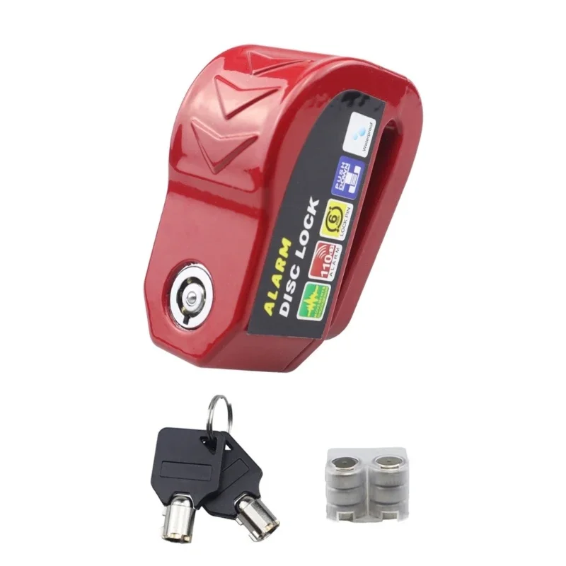 Замок дискового тормоза сигнализация замок колеса мотоцикла скутера дисковый с