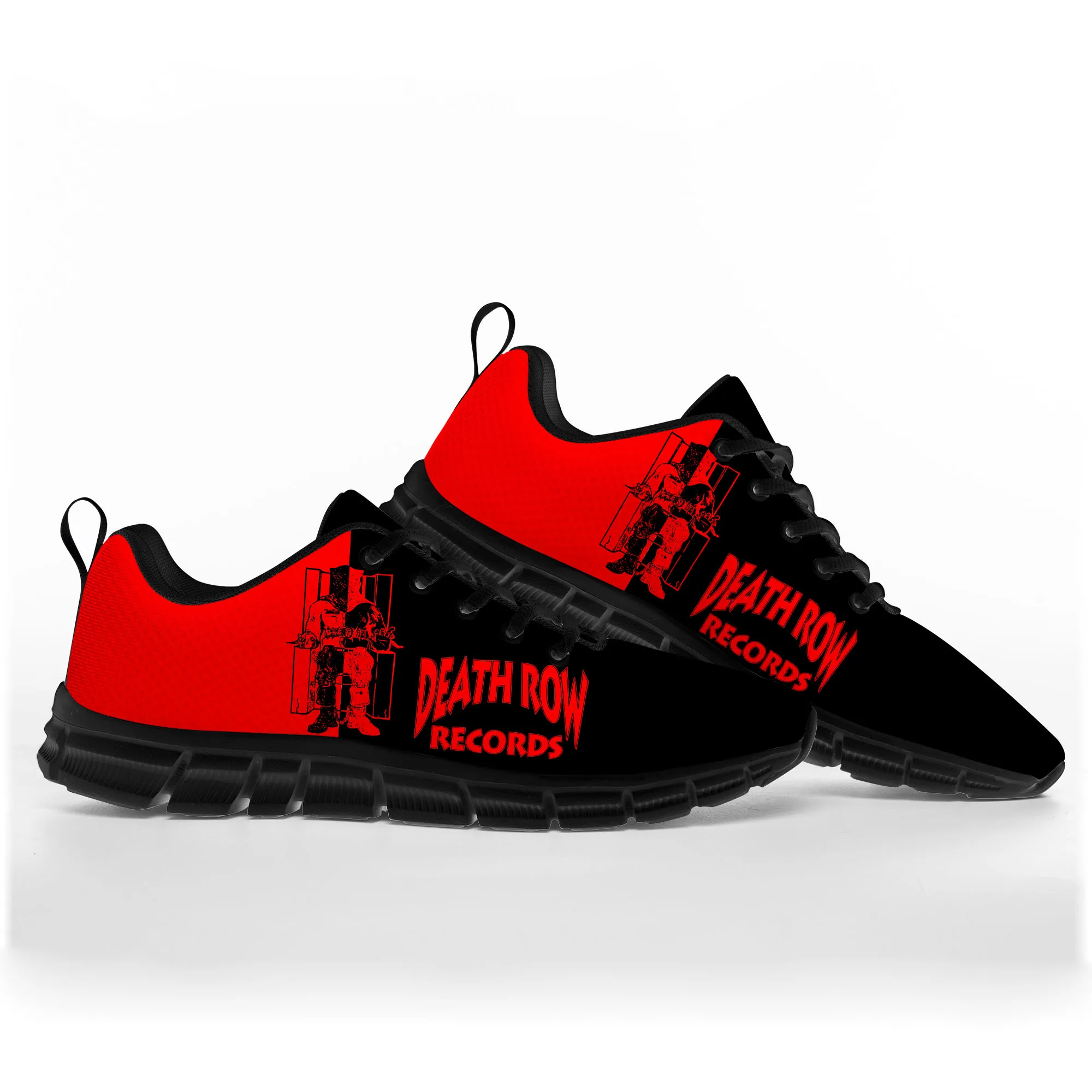 Hot Death Row Records Sports Shoes Mens Womens Teenager Kids Sneakers 3D Print Pattern Casual Custom Couple High Quality Shoes