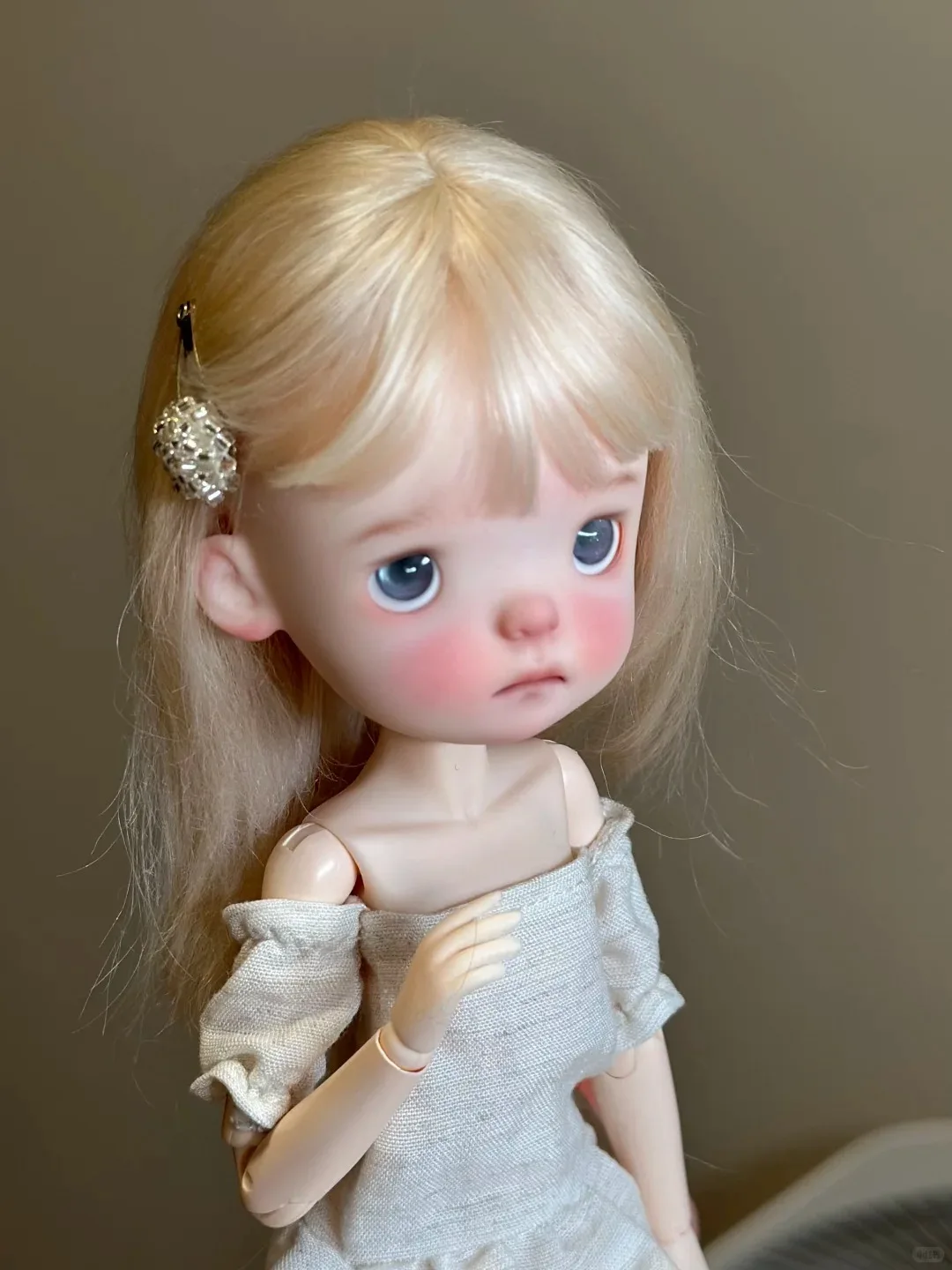 Кукла BJD DaMeng 16 Xiaop, полный комплект, без одежды, Qbaby, большая голова, улыбка, шарнирная, из смолы, художественная кукла для девочек (art.: 3920d7fcb2d5d) - 3920d7fcb2d5d