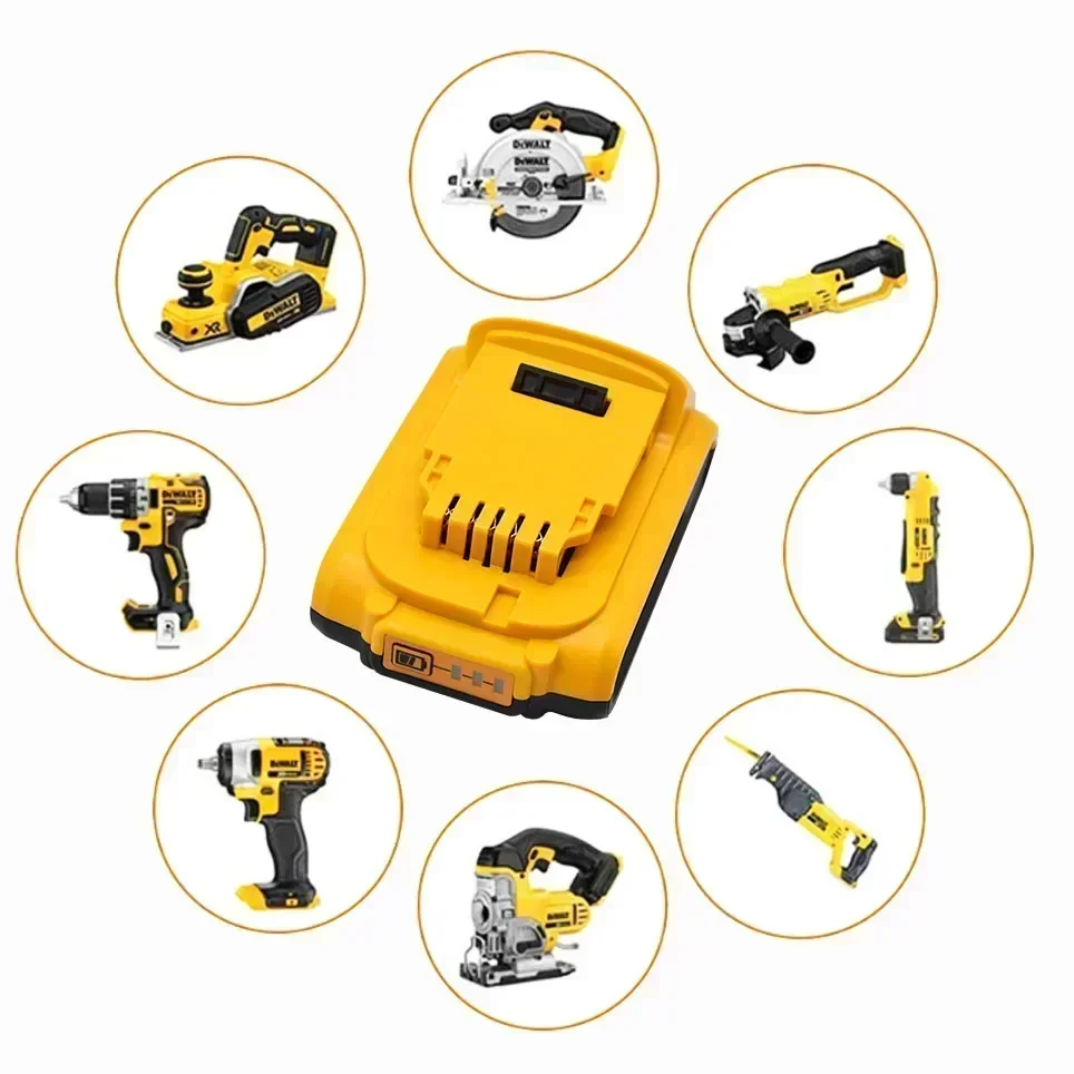 Литий-ионная аккумуляторная батарея DCB200 20 В 2000/3000 мАч для Dewalt DCB203 DCB181 DCB180 DCB200-2 L50
