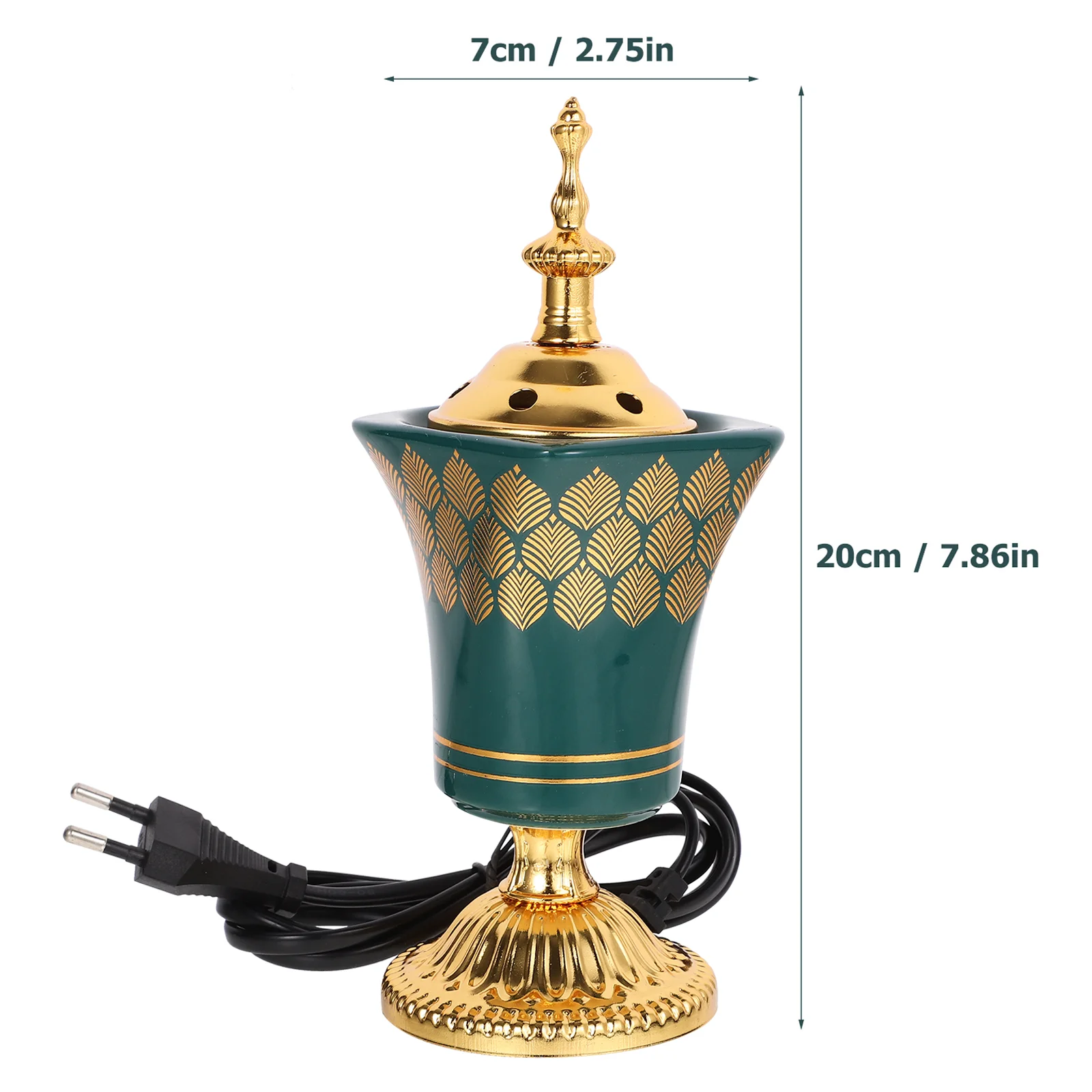 Долговечная курильница в стиле ретро винтажная декоративная подставка с вилкой