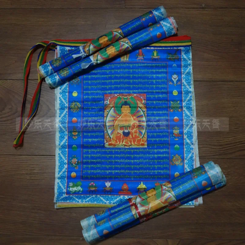 Тибетские Молитвенные флаги буддистские уличные тибетские садовые декоративные