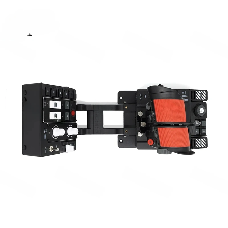 Верхняя дроссельная заслонка VKB STECS MAX с Dcs F16 F18 Симуляция полета Microsoft позиция