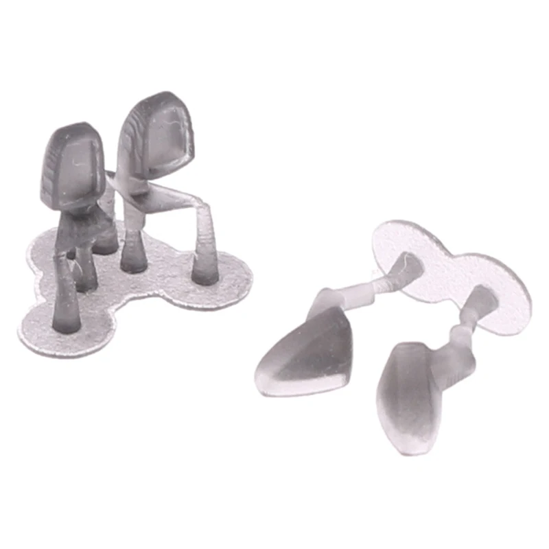 

1Pair 1/64 Model Car Universal Rearview Mirror Reflector Black Mirrors For HW/Matchbox/Domeka Modified Parts