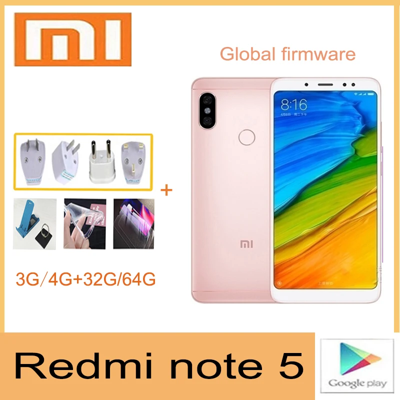 Смартфон xiaomi redmi Note 5 разблокированный телефон android | Мобильные телефоны и
