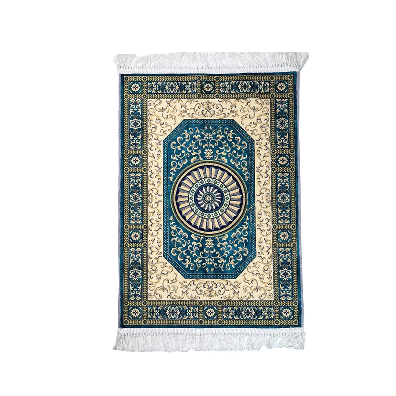 Прямоугольный 70x110 см молитвенный коврик складной для молитв в машине исламский