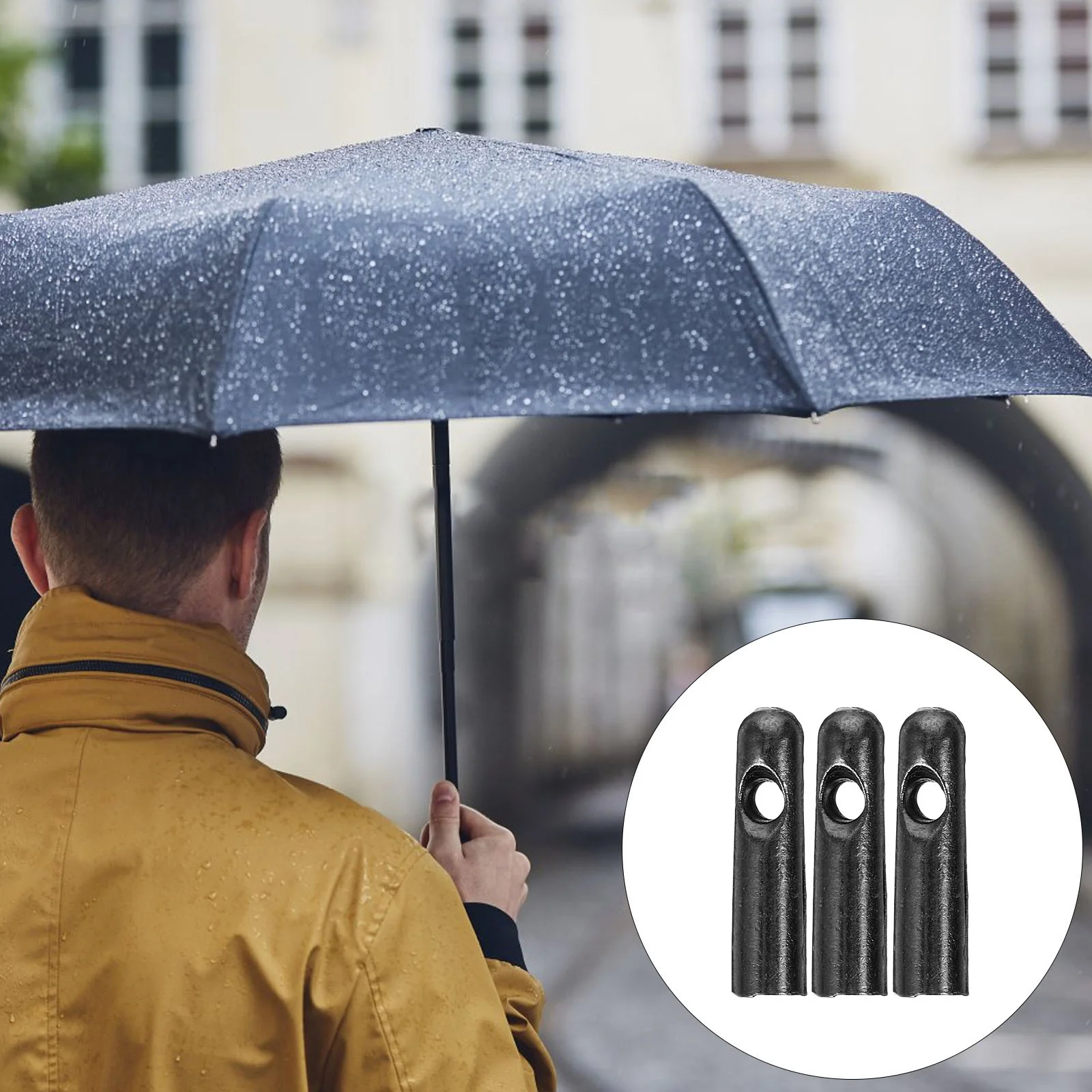 10 шт. аксессуары для зонтов зонты защиты от дождя сменные хвостовые бусины