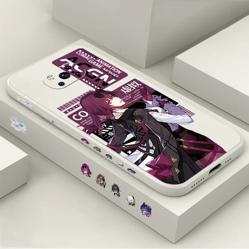 

Honkai Star Rail Gepard Bronya Phone Case For Xiaomi POCO M5 X5 F5 M4 M3 F4 F3 X4 X3 NFC GT PRO MIX 4 3 2 Liquid Silicone Cover