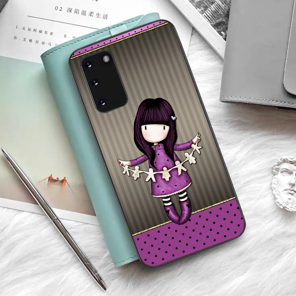 S-Santoro girl G-Gorjuss Phone Case For Samsung S 9 10 20 21 22 23 30 24 plus lite Ultra FE S10lite Fundas