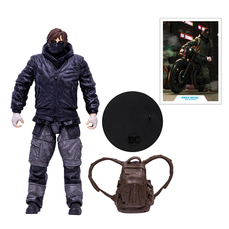 McFarlane DC doll The Batman Vagrant version Action Figures Assembled Models Children's Gifts Marvel