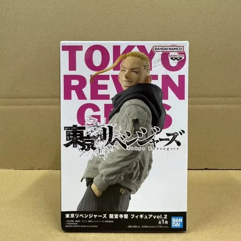 Фото Фигурки аниме-персонажей Bandai Tokyo Revengers: Хаяши Рёхэй, Ханма Сюдзи, Манджиро Сано, Дракен, Дайджу Шиба, коллекционные модели, игрушки №5