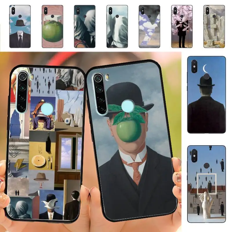 

Rene Magritte Phone Case for Redmi Note 8 7 9 4 6 pro max T X 5A 3 10 lite pro