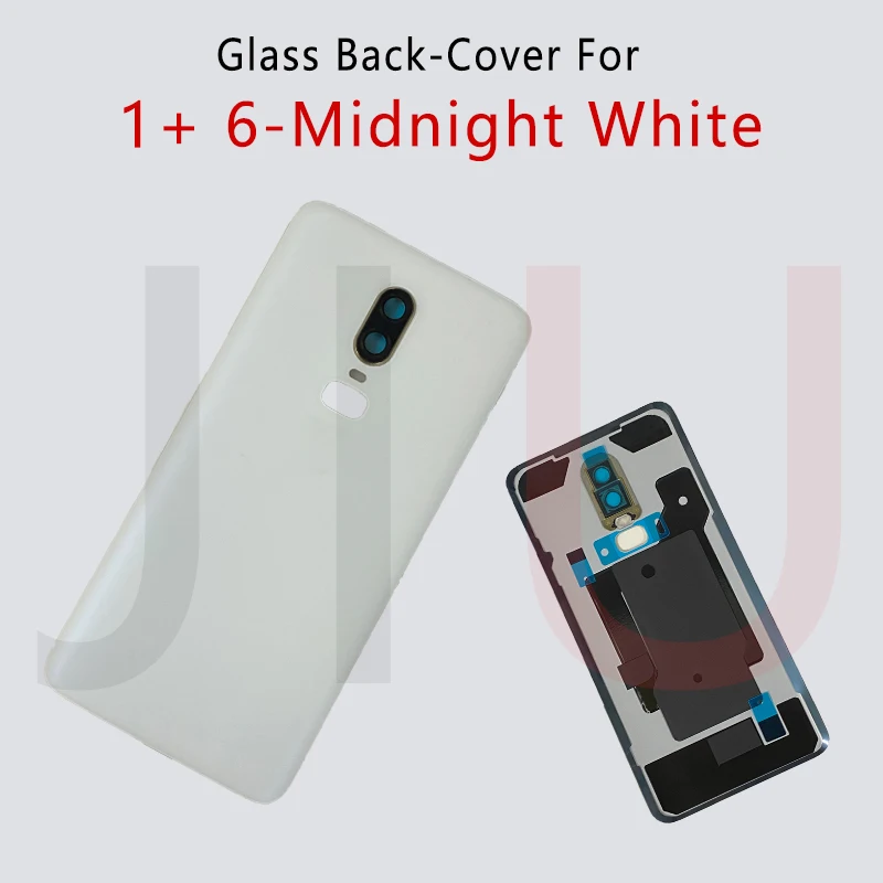Стеклянная задняя крышка батарейного отсека для OnePlus 6/6T замените стеклянный