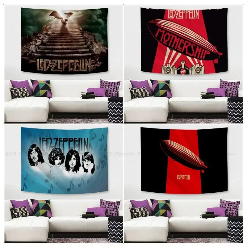 Гобелен рок-группы B-beatles художественный принт индийский Будда настенное