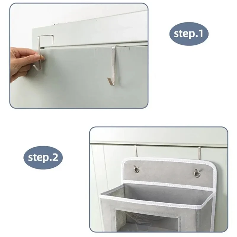 Нетканая сумка для хранения настенный шкаф подвесные отделочные сумки детских