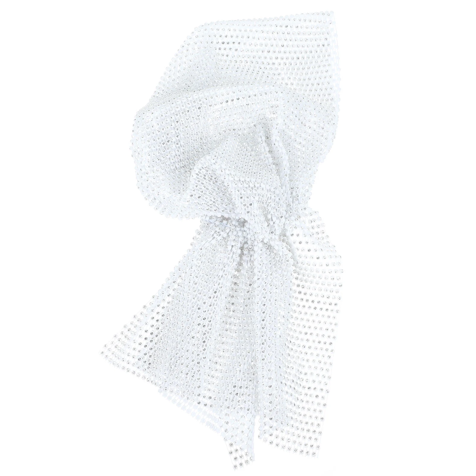 

Rhinestone Head Scarf Short Hijab Women Turban Hat Rhinestones Cap Women's