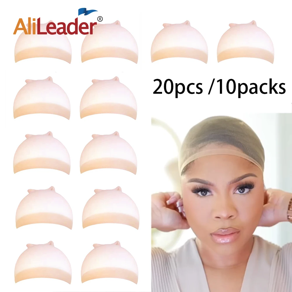 

Hd Wig Cap Stockin Cap Wig Sheer Cap Hair Nets Stretch Nylon Wig Caps For Wigs Waave Hd Elastic Mesh Hair Nets 10/20Pcs