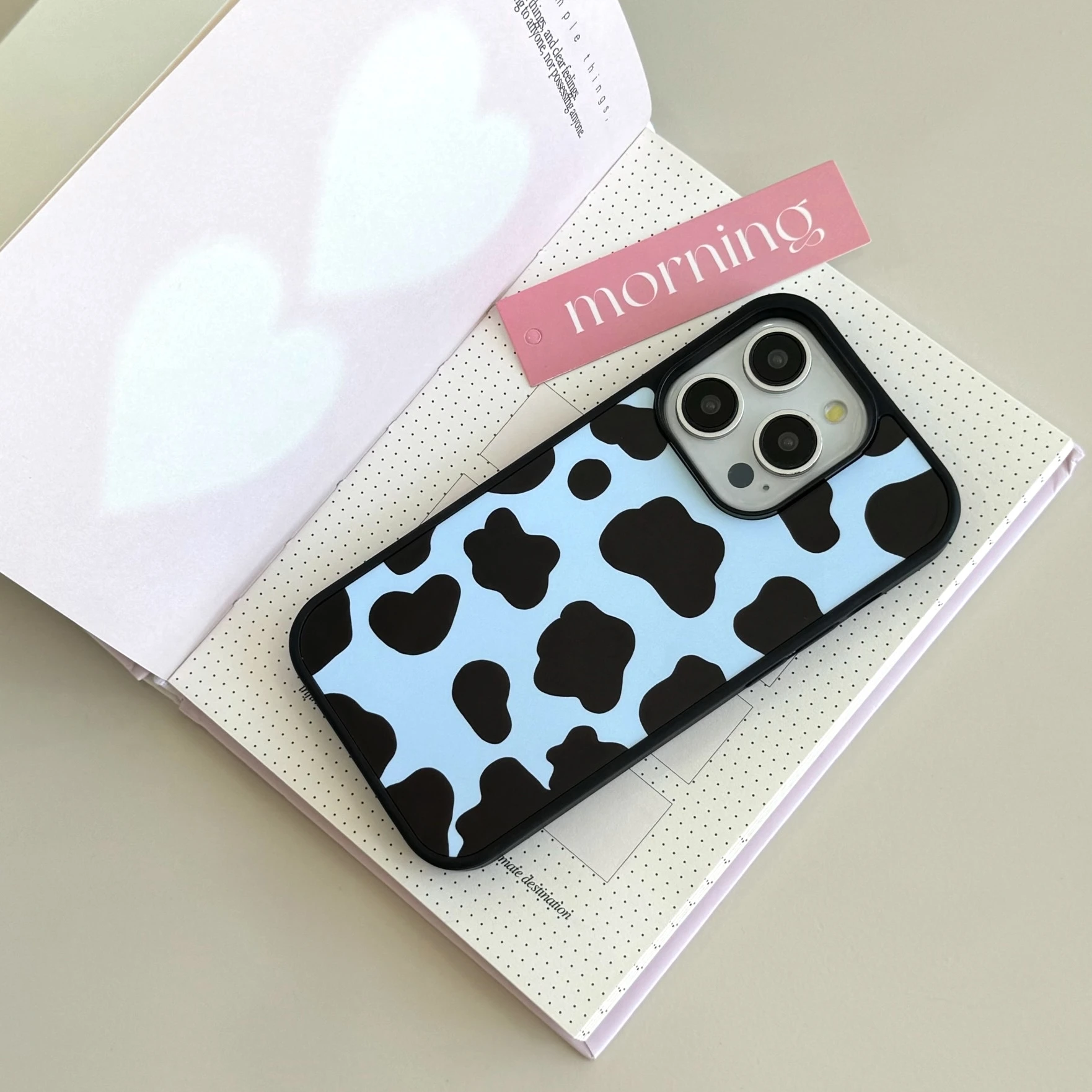 Корейская INS светло-голубая и черная Милая Новая версия чехла для телефона с