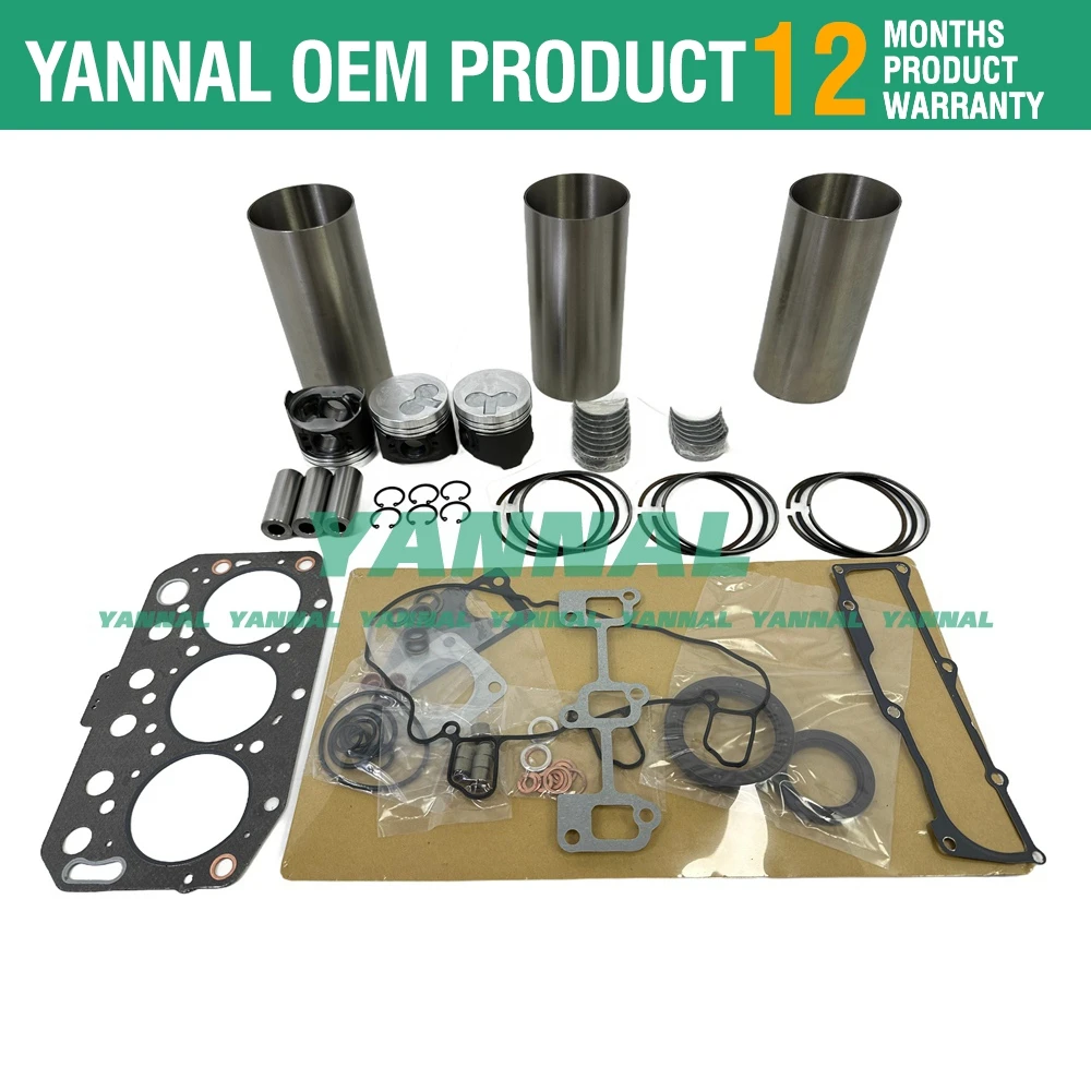 3TNV70 3TNV70-BJUV Комплект для ремонта коленчатого вала двигателя Yanmar XUV Gator 855D Запчасти