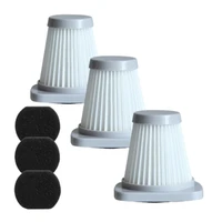 3pcs replacement hepa filter for midea sc861 sc861a vacuum cleaner cleaning washable hepa filters accessories