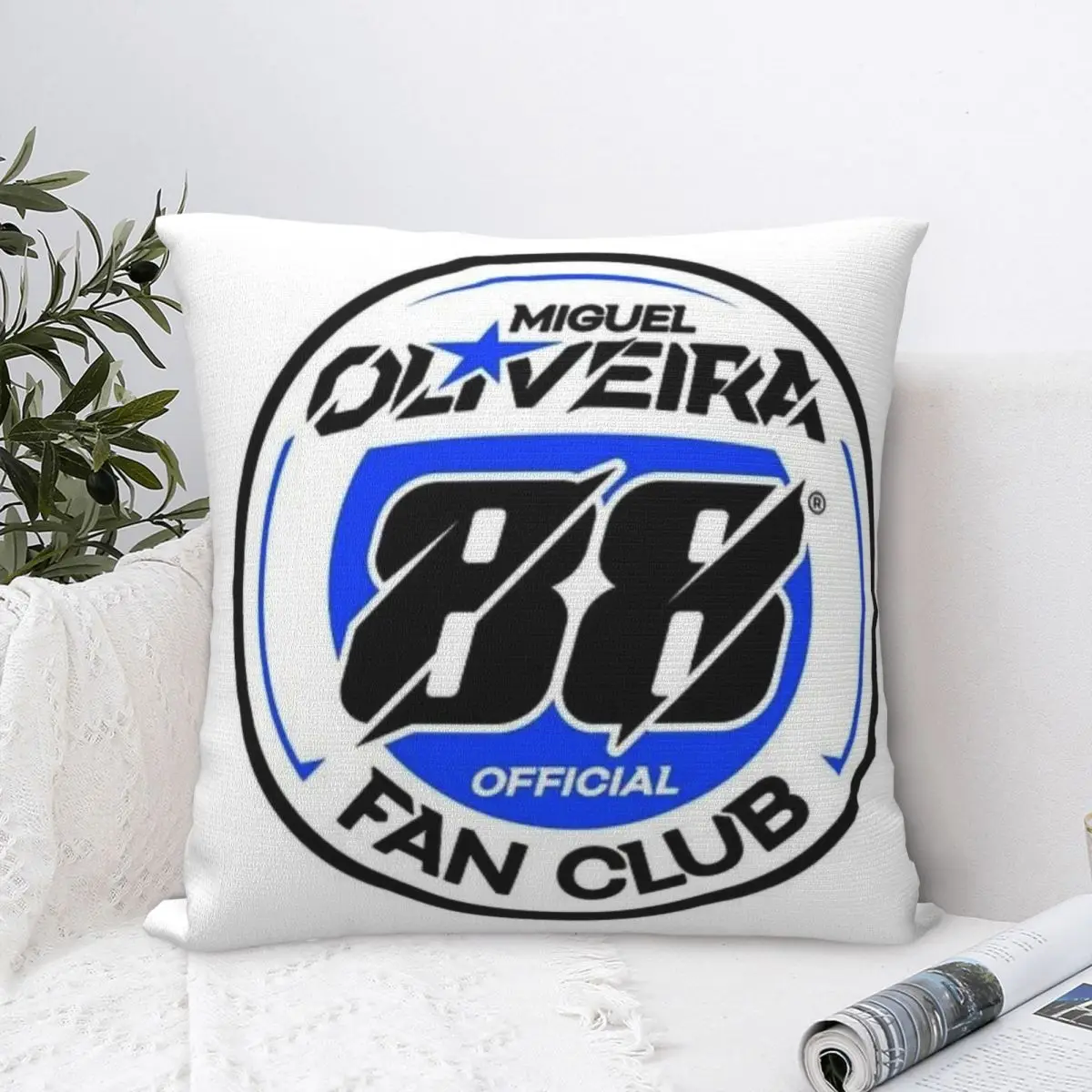 

88 Miguel Oliveira Cushion Cover Decorative Sofa Cushion Pillow Cover Pillow Soft Pillow Cover Home Decor