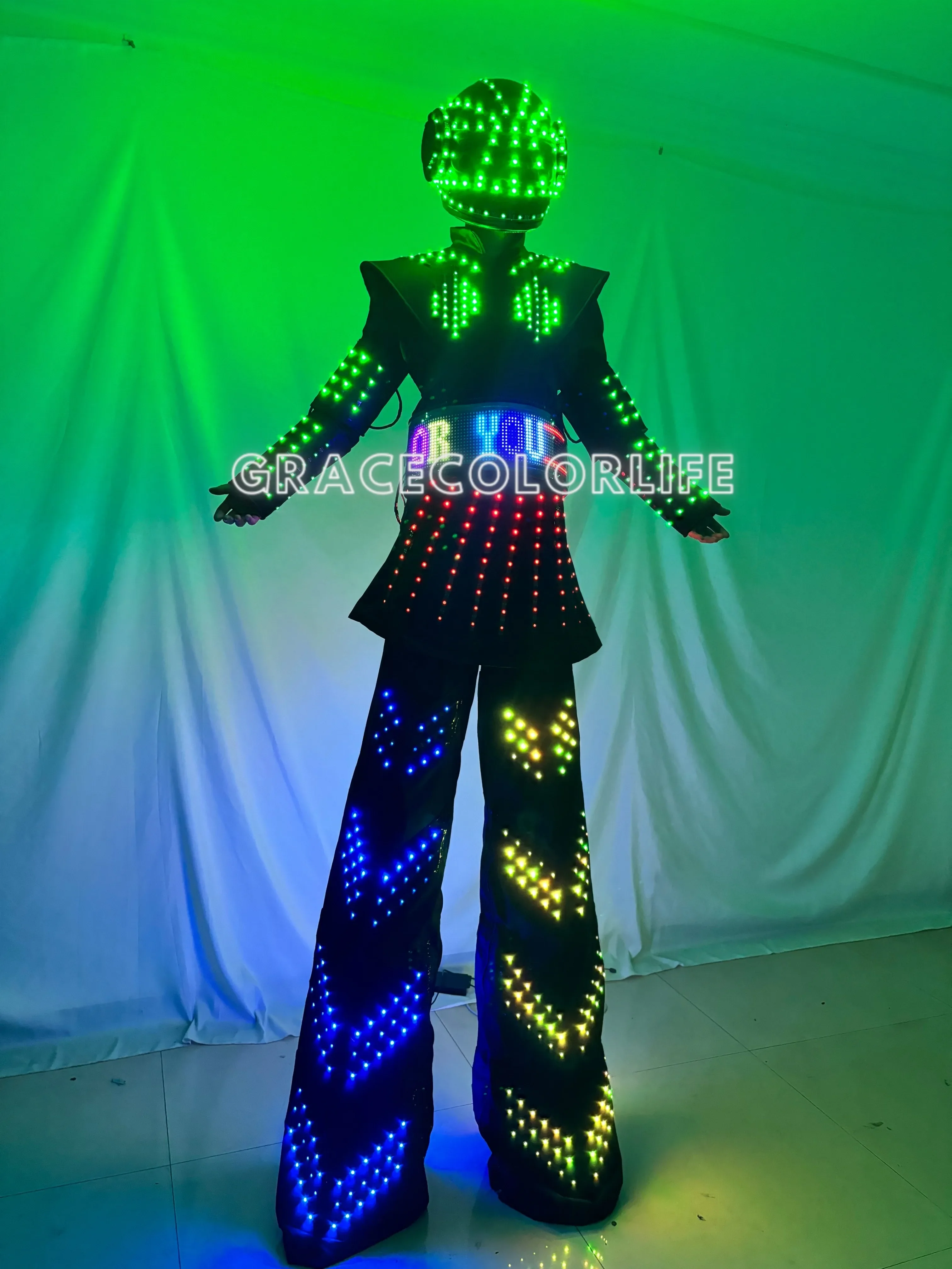 Женское платье для ходунков модный костюм супер воина полноцветный выступления