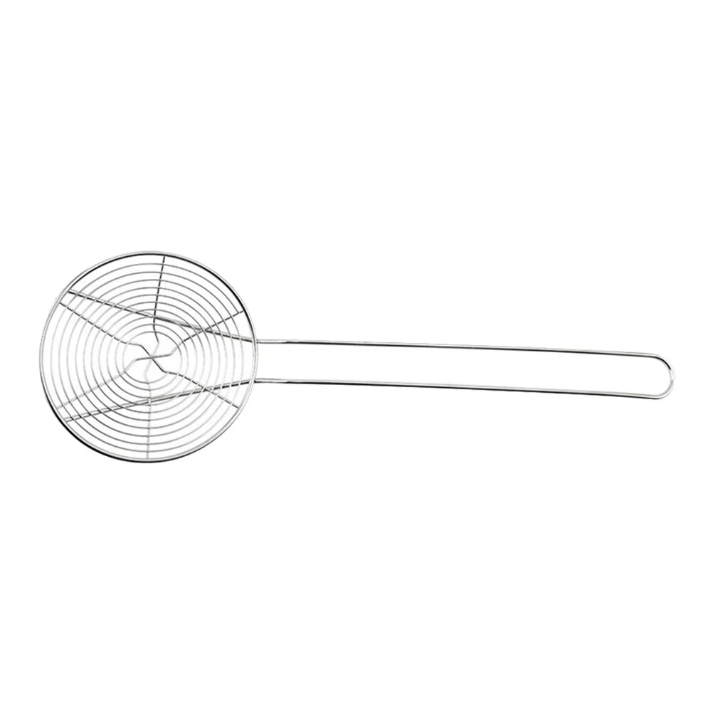 

Mesh Colander Filter Spoon Oil Separator Practical Fine 43.5X13.8CM Strainer Net Silver Stainless Steel Food Hot Pot