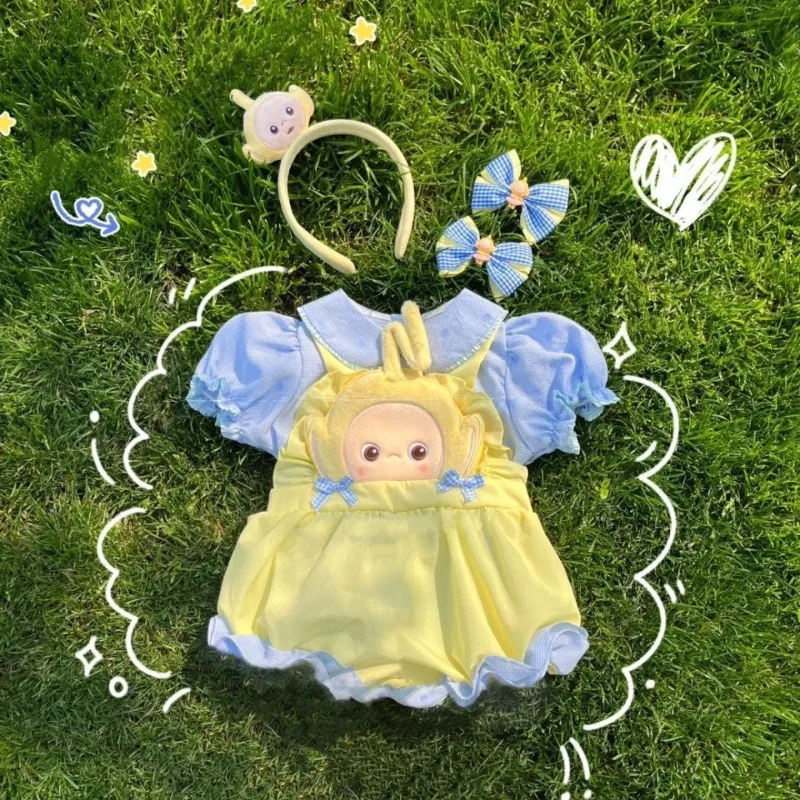

Sweet for Dog Clothes Small Cartoon Dress Dogs Clothing Pet Costume French Bulldog Cute Spring Summer Yollow Girl Collar Perro