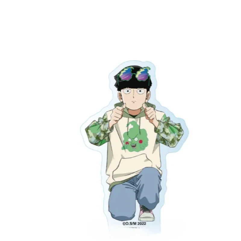 Фото Декоративная табличка Mob Psycho 100 III, стенд к 10-летию, коллекционный сувенир Шигэо Кагэямы, подарочный брелок Серизавы Кацуя №2