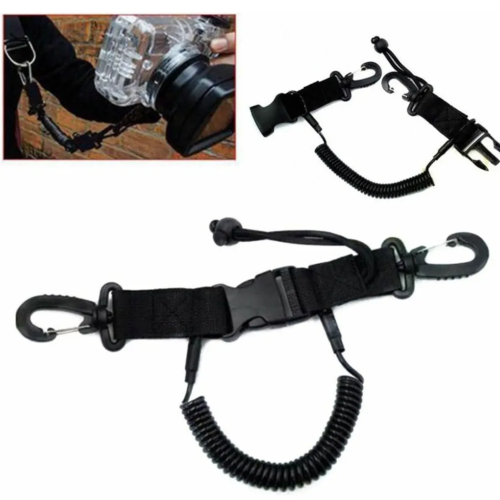

Dive Coil Camera Lanyard Adjustable Safety Diving Rope Photo Shooting
