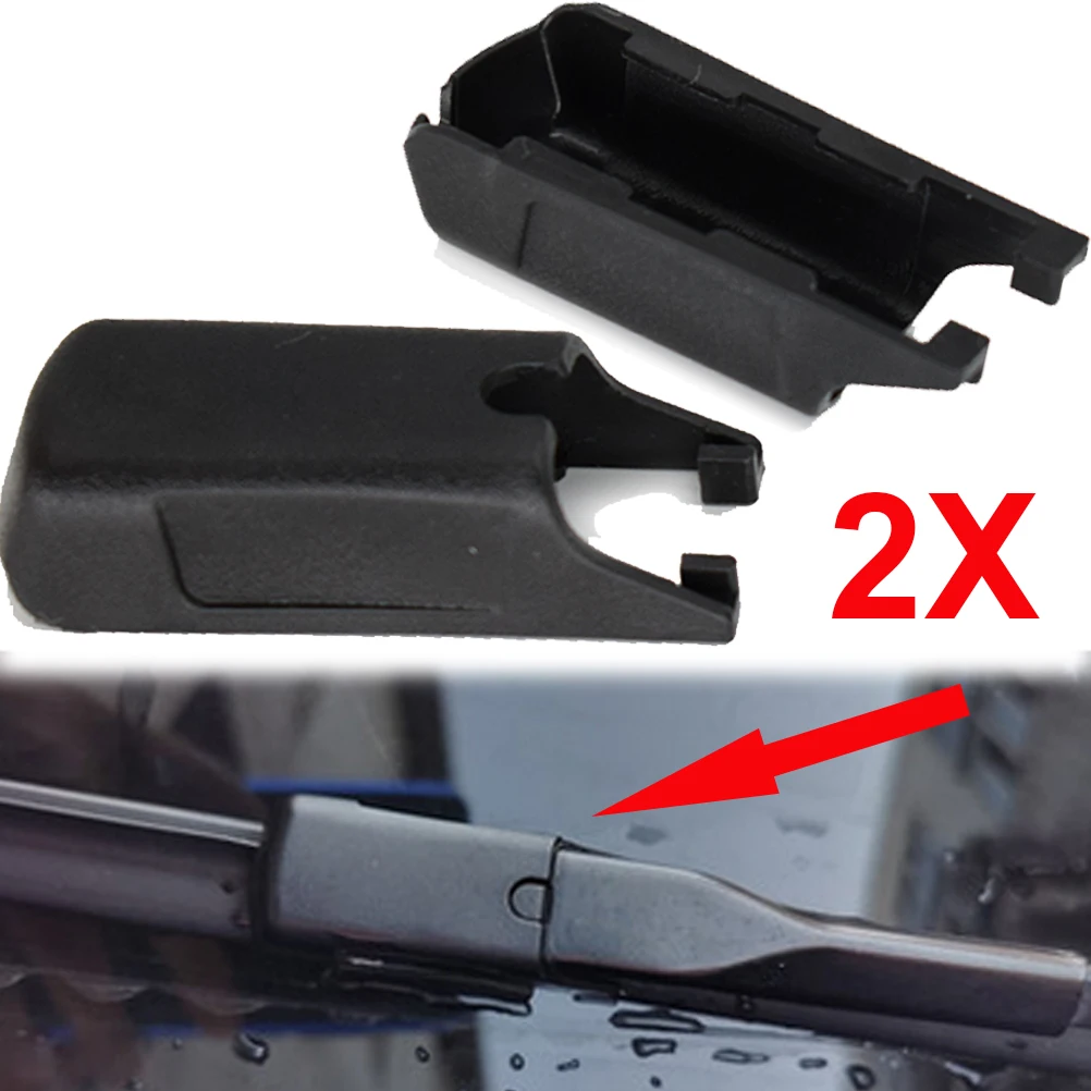 

2Pcs/set Front Windscreen Wiper Arm Cover Cap Clips Fitting Part For Mercedes Benz Newer Style Tab Pinch Car Replacement