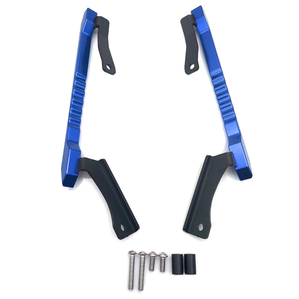 

Motorcycle Passenger Rear Grab Handle Seat Hand Handle Blue