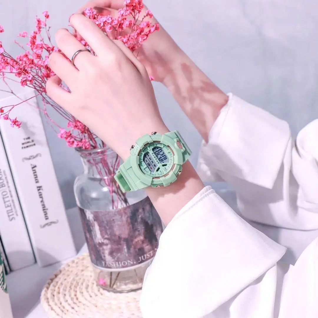 Netroots классические стильные часы для девочек зеленый чай мужчин и женщин ученики