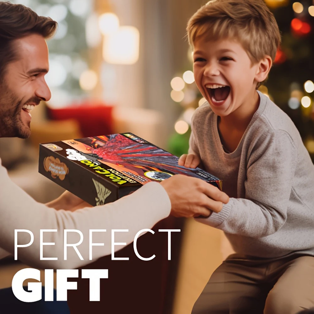 Креативный научный набор для экспериментов изгибания вулкана вибрационная