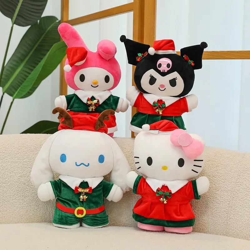 35 см Рождественская плюшевая игрушка Sanrio кукла мультяшная мягкая аниме Куроми