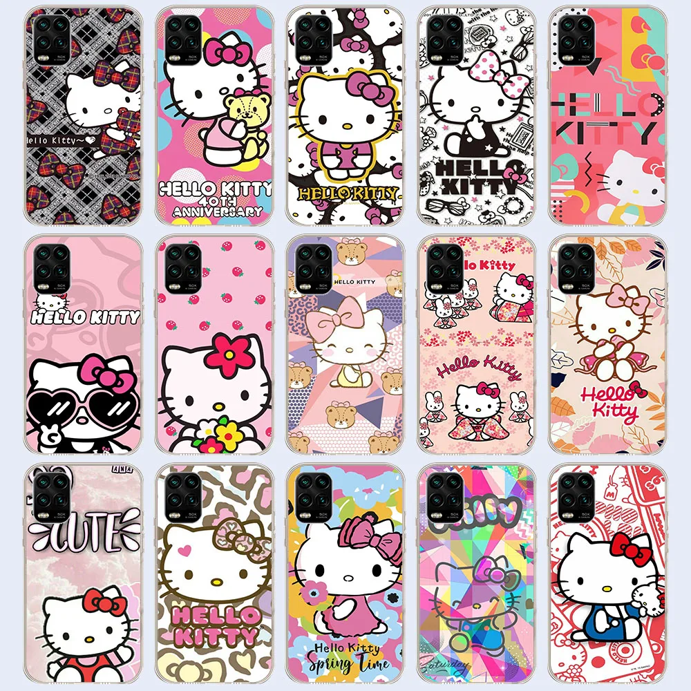 

Мягкий чехол для Samsung S10 S10E S20 S21 S8 S9 S11 S11E FE Lite Plus YS-26 Hello Kitty