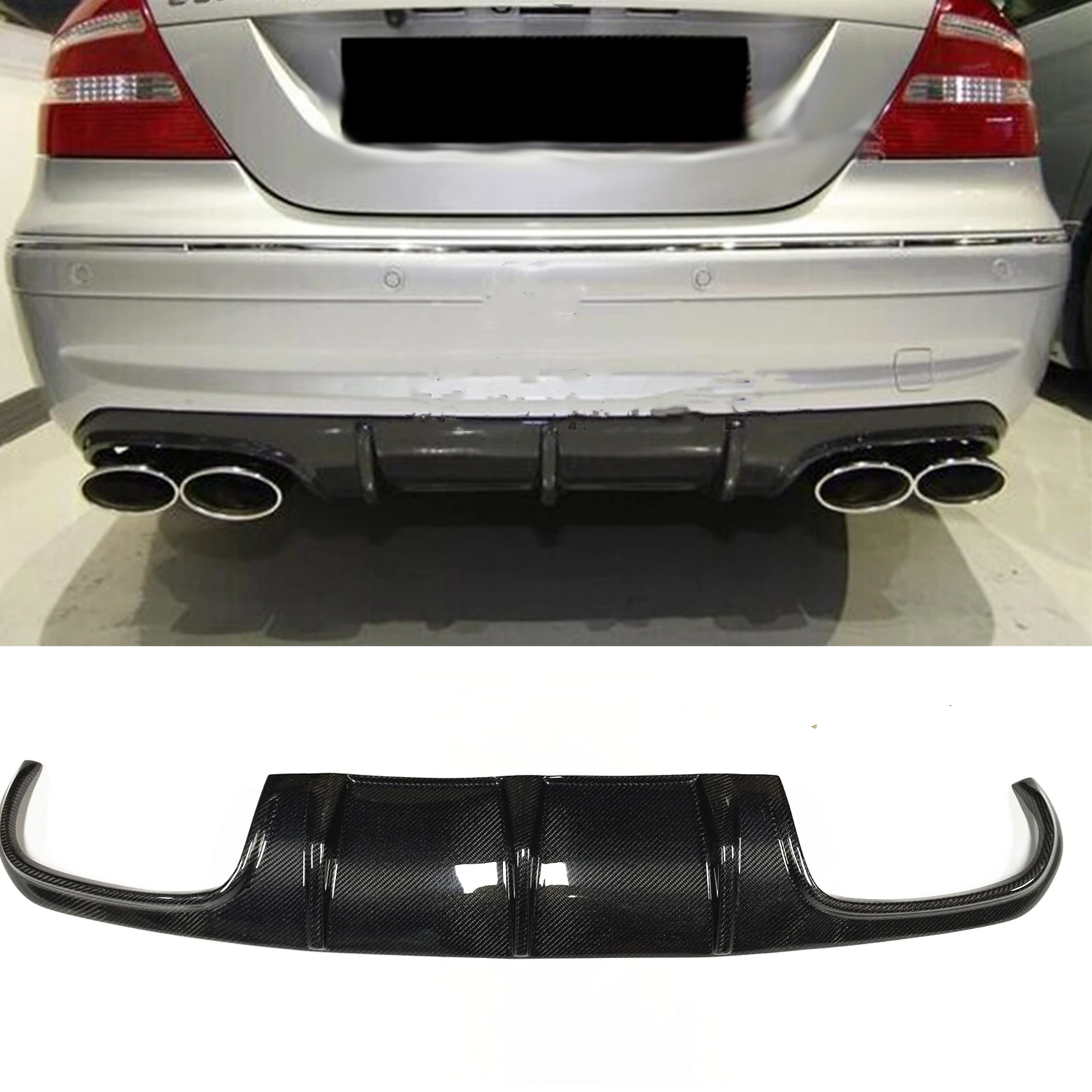 Бампер для Mercedes-Benz W209 CLK320 CLK63/CLK55 AMG 2004-2007