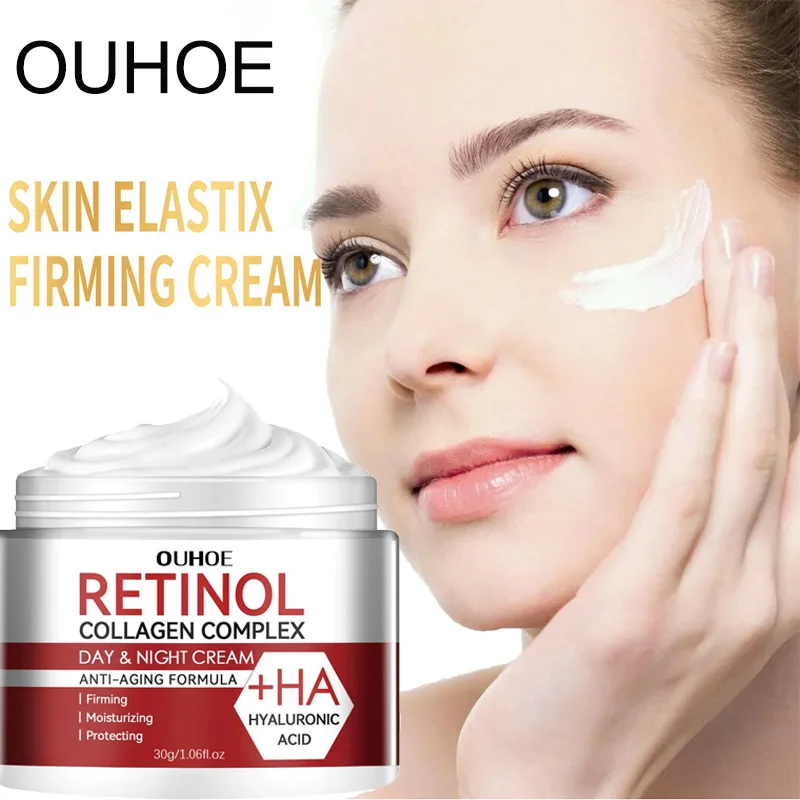 Retinol Remove Wrinkles Face Cream Firming Lifting Anti-Aging Fade Fine Lines Moisturizing Brightening Beauty Skin Care Products