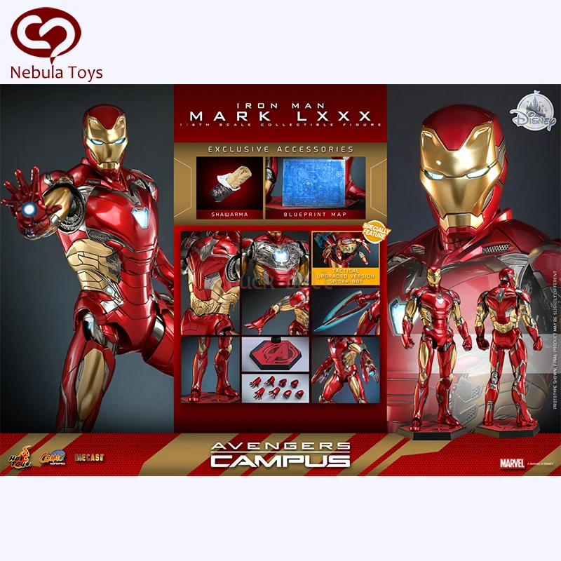 Горячие игрушки Тони Старк Фигурка Железного Человека Фигурки Ht Cms018 Железный