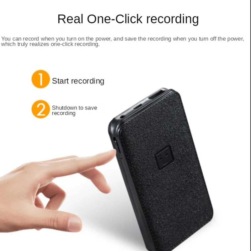 

Digital Voice Recorder Voice Activated Long-distance Record Dictaphone with Strong Magnetic Power Bank MP3 U-disk 4 In 1 Genuine